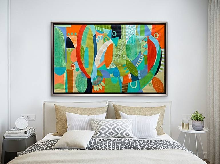 Original Abstract Painting by Rashna Hackett