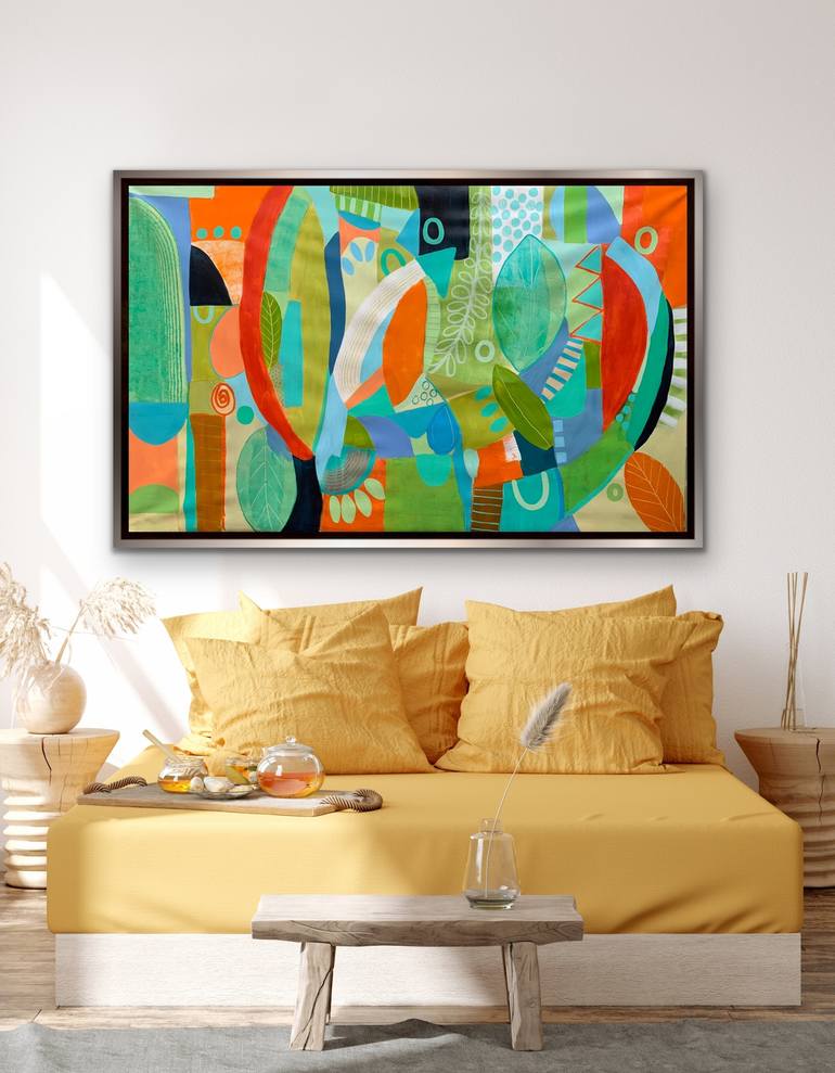 Original Abstract Painting by Rashna Hackett