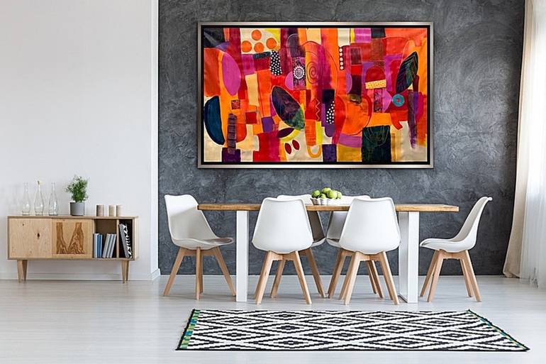 Original Abstract Painting by Rashna Hackett