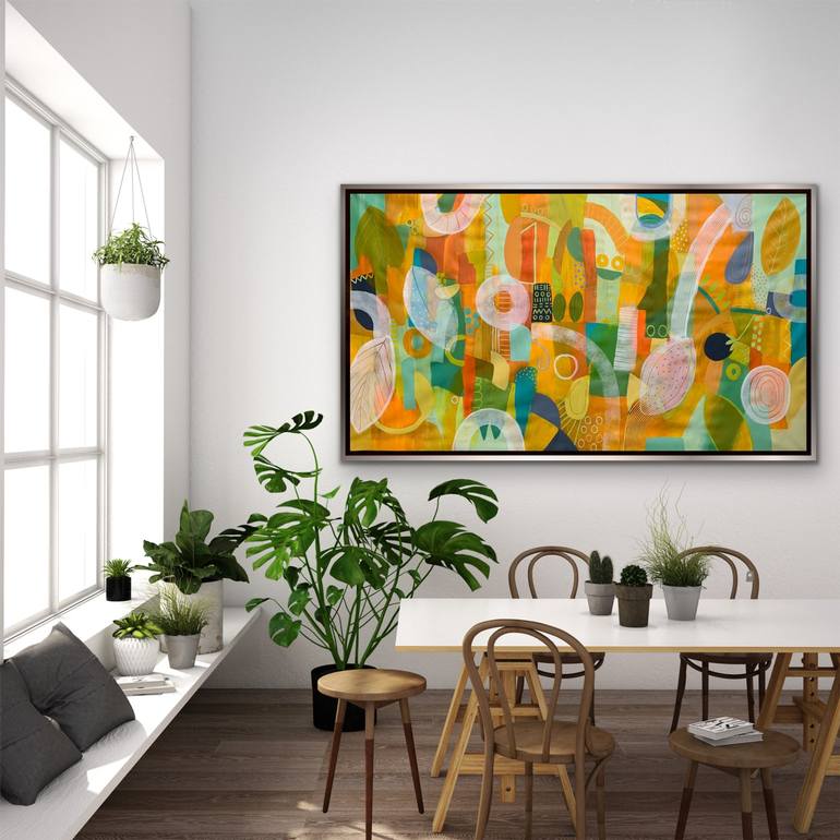 Original Abstract Painting by Rashna Hackett