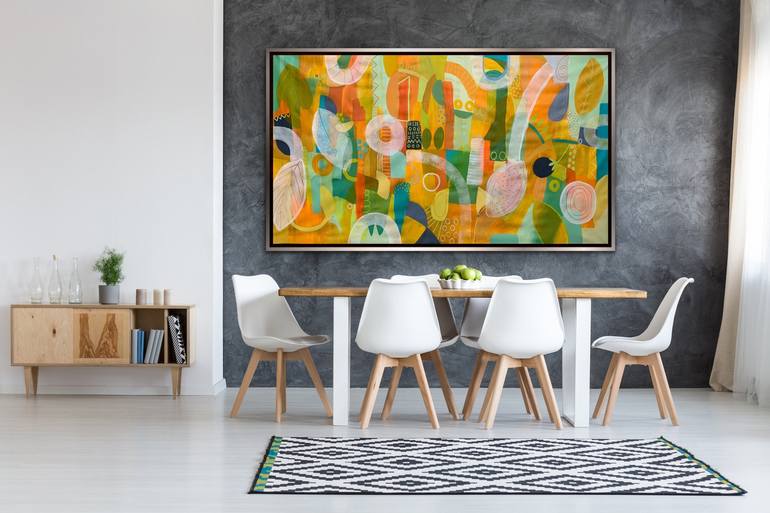 Original Abstract Painting by Rashna Hackett