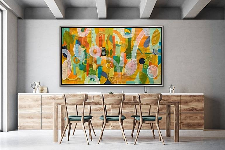 Original Abstract Painting by Rashna Hackett