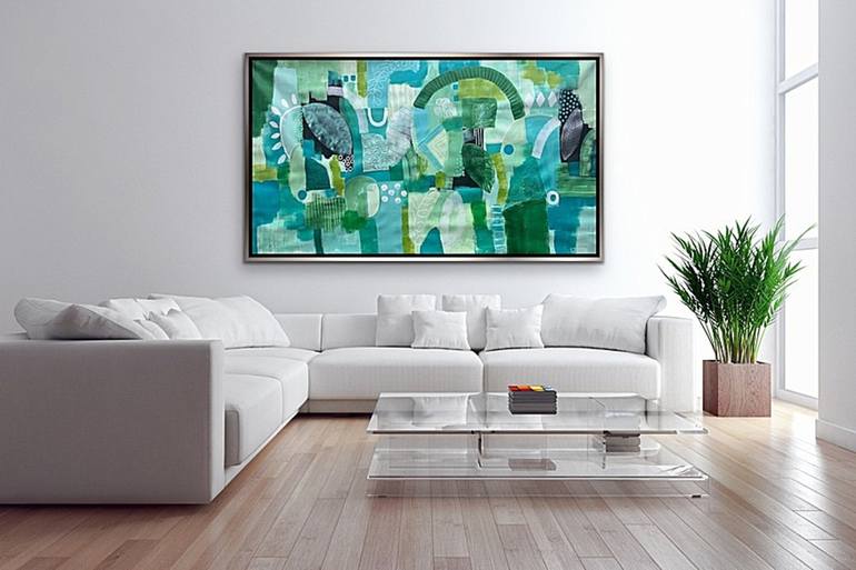 Original Abstract Painting by Rashna Hackett