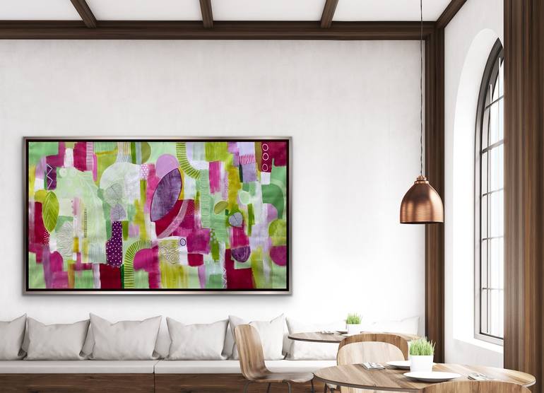 Original Abstract Painting by Rashna Hackett