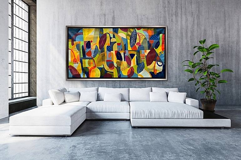 Original Abstract Painting by Rashna Hackett