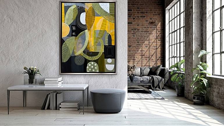 Original Abstract Painting by Rashna Hackett