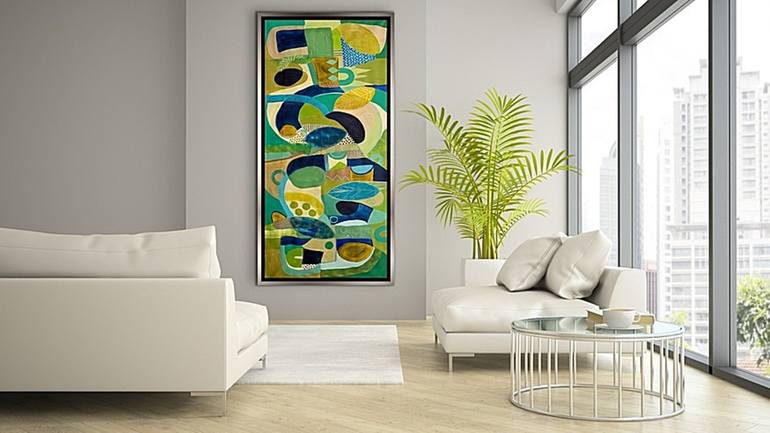 Original Abstract Painting by Rashna Hackett