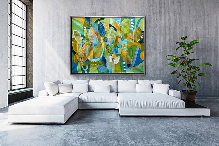 Original Abstract Painting by Rashna Hackett