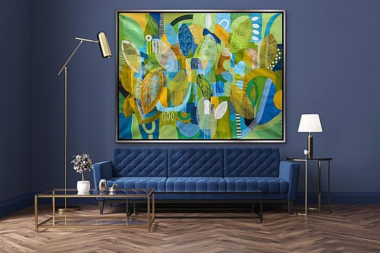 Original Abstract Painting by Rashna Hackett