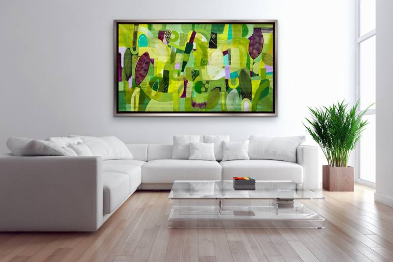 Original Abstract Painting by Rashna Hackett