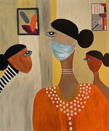 Original Conceptual Women Paintings by Rashna Hackett