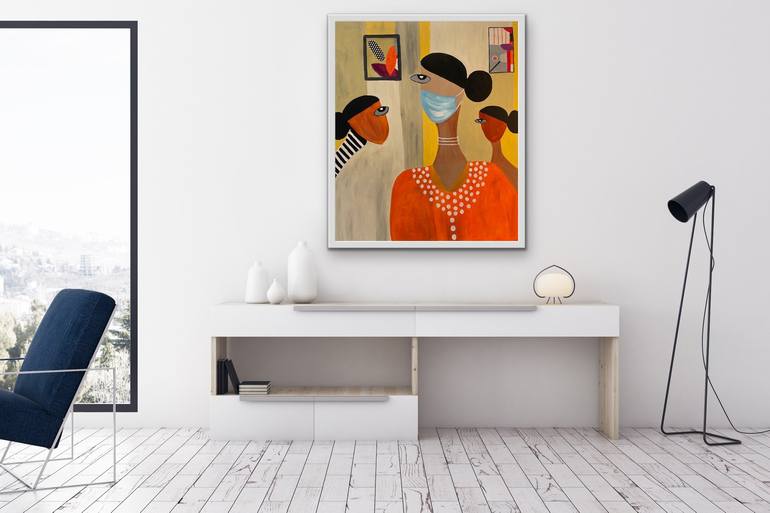 Original Women Painting by Rashna Hackett