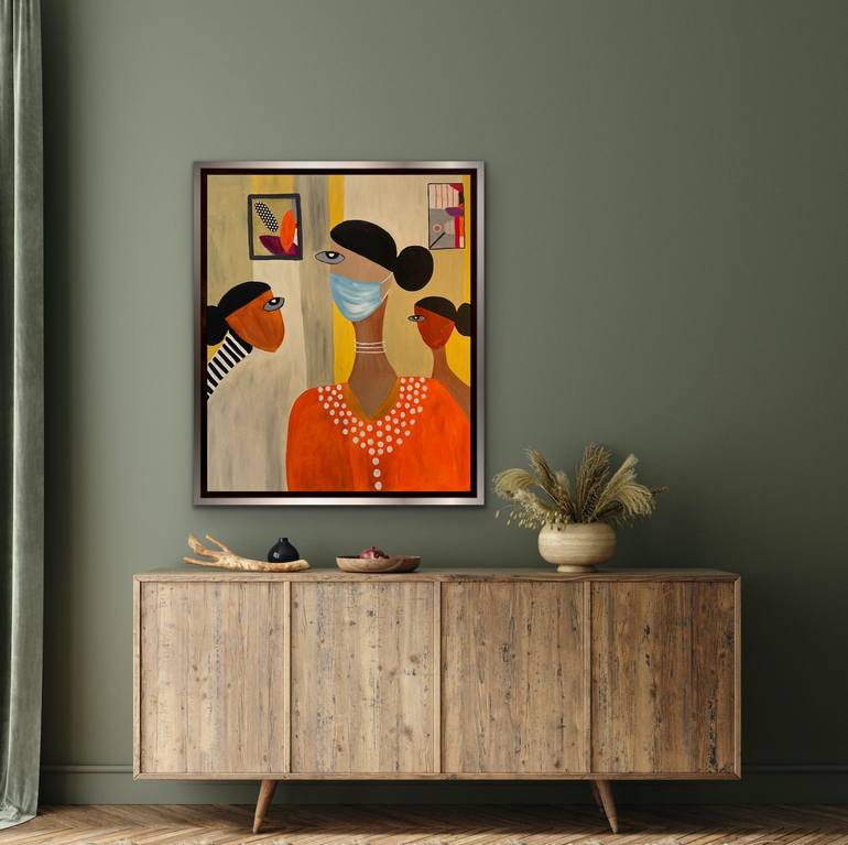 Original Women Painting by Rashna Hackett