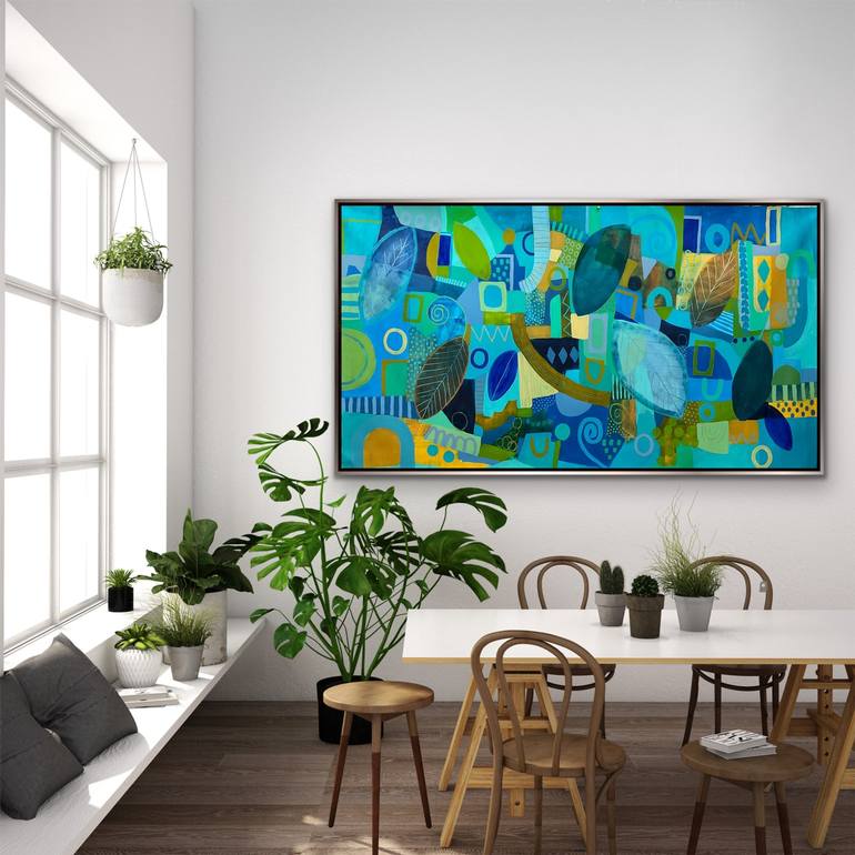 Original Abstract Painting by Rashna Hackett