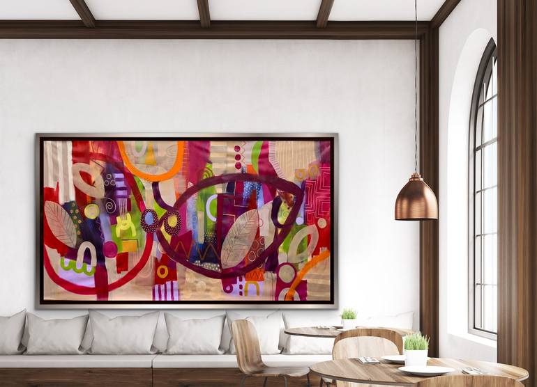 Original Abstract Painting by Rashna Hackett