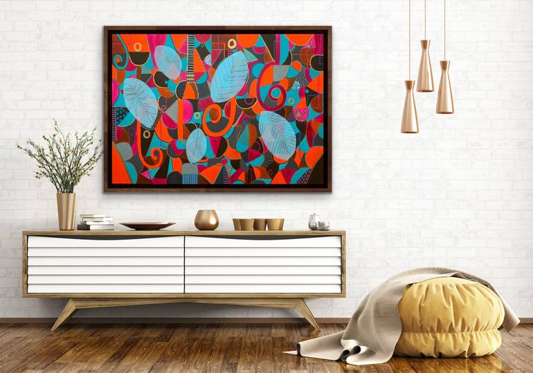 Original Abstract Painting by Rashna Hackett