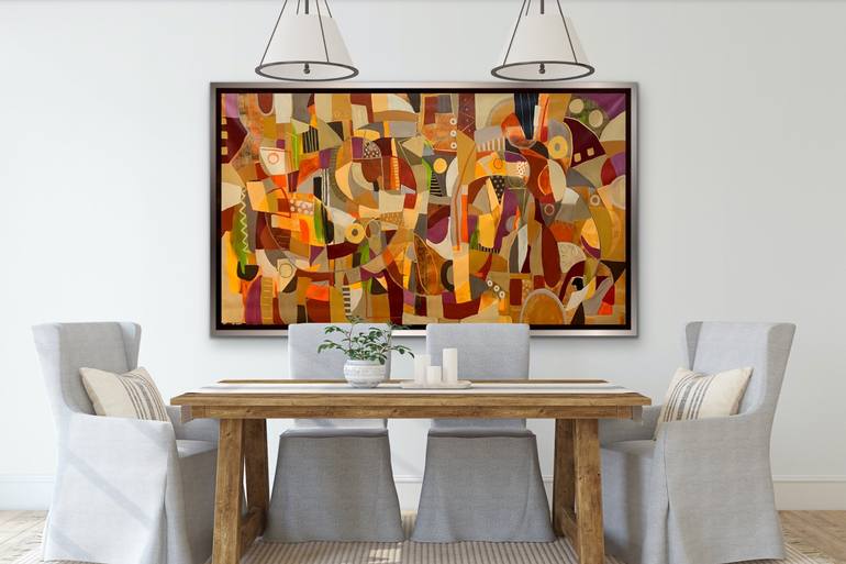 Original Abstract Painting by Rashna Hackett