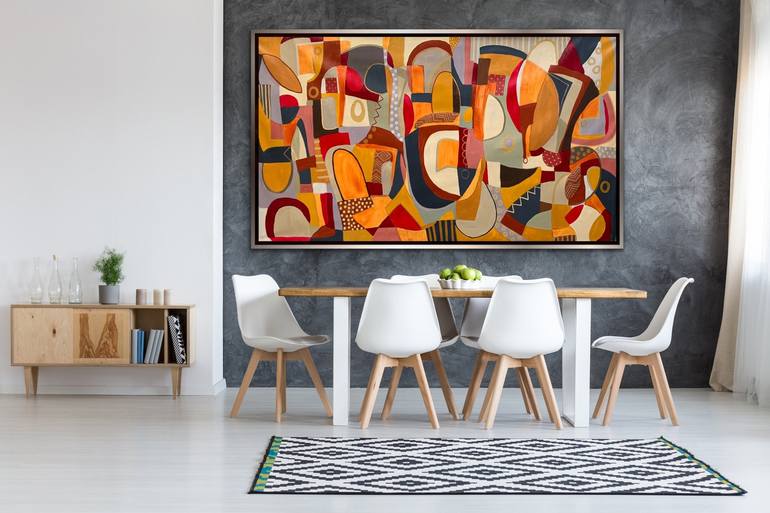 Original Abstract Painting by Rashna Hackett