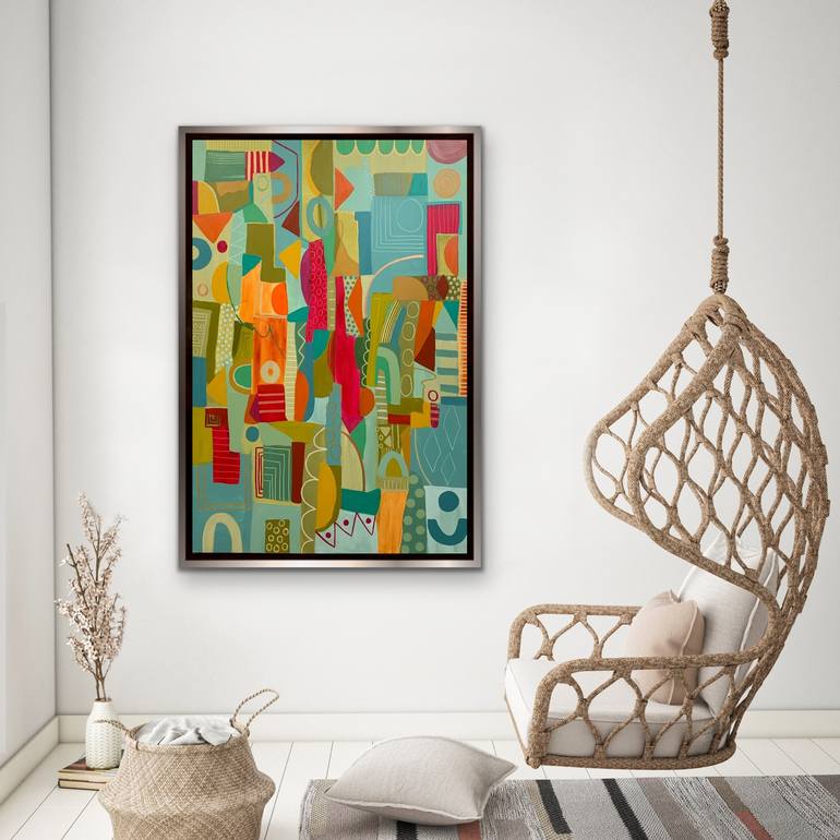 Original Abstract Painting by Rashna Hackett