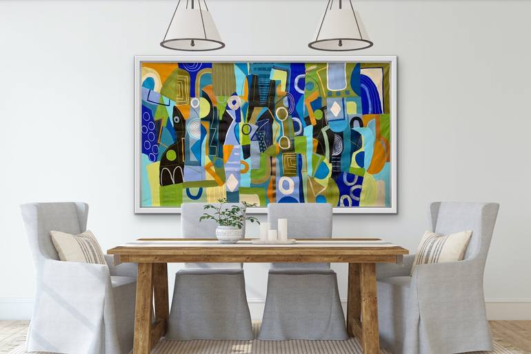 Original Abstract Painting by Rashna Hackett