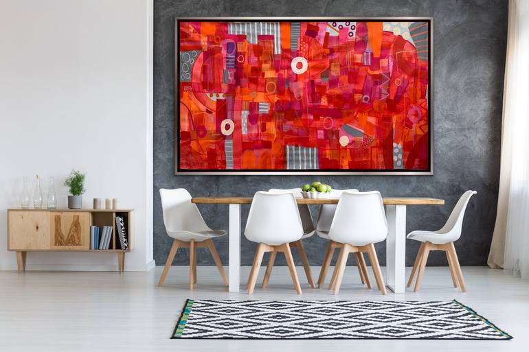 Original Abstract Painting by Rashna Hackett