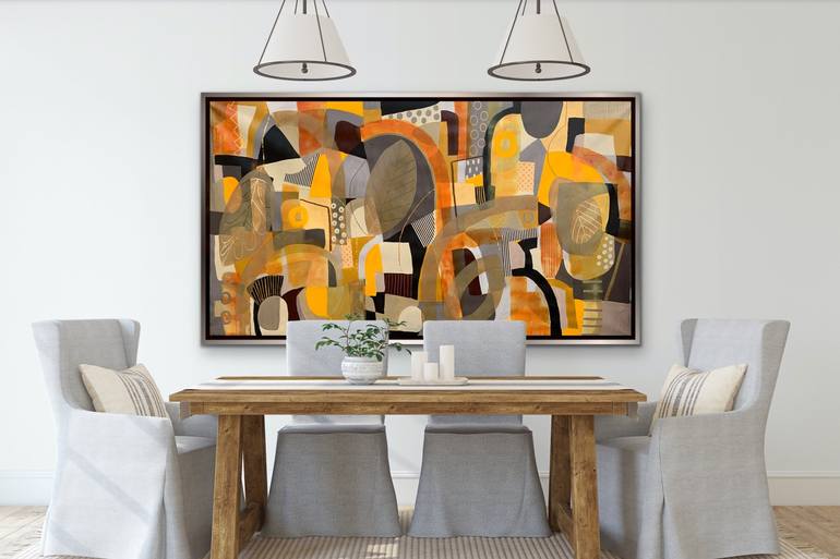 Original Abstract Painting by Rashna Hackett