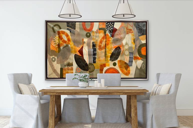 Original Abstract Painting by Rashna Hackett