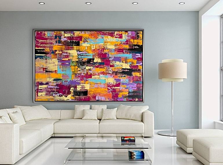 Original Abstract Painting by Rashna Hackett