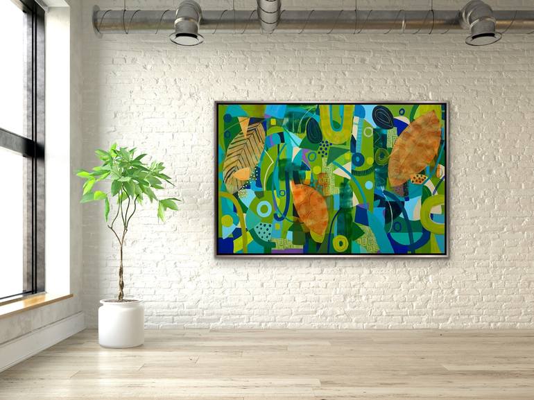 Original Abstract Painting by Rashna Hackett