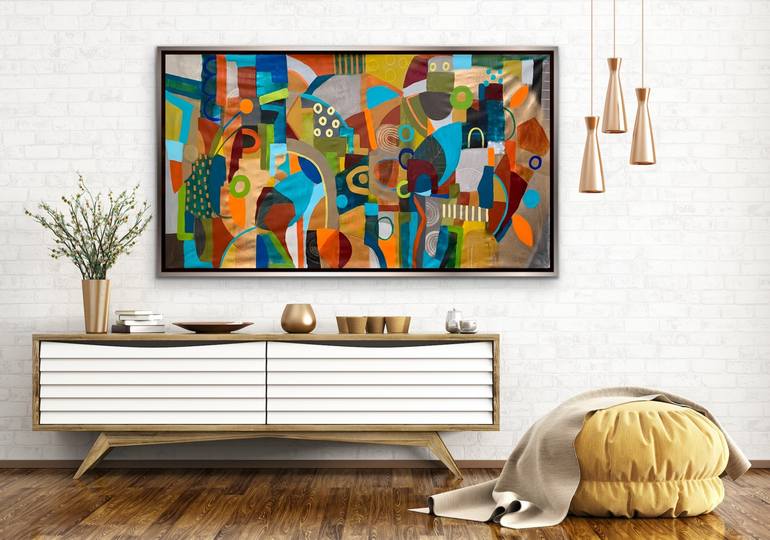 Original Abstract Painting by Rashna Hackett