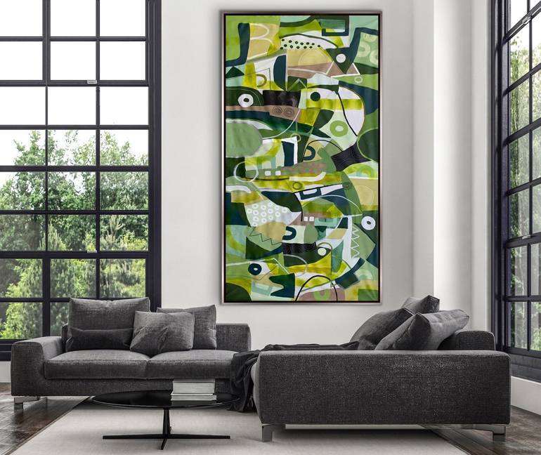 Original Abstract Painting by Rashna Hackett