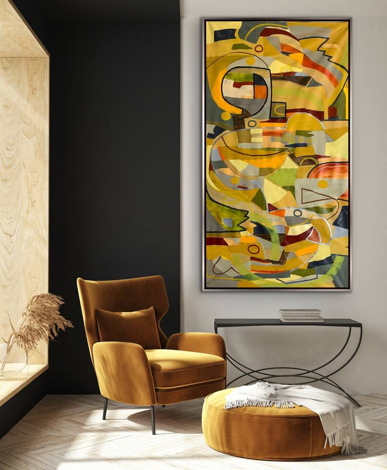 Original Abstract Painting by Rashna Hackett