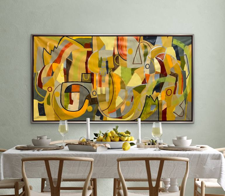 Original Abstract Painting by Rashna Hackett