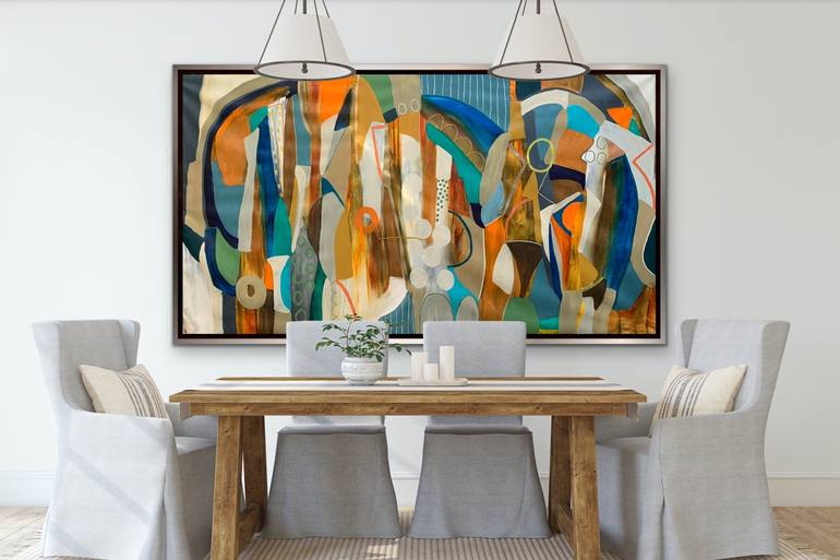 Original Abstract Painting by Rashna Hackett