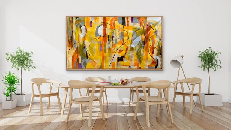 Original Abstract Painting by Rashna Hackett