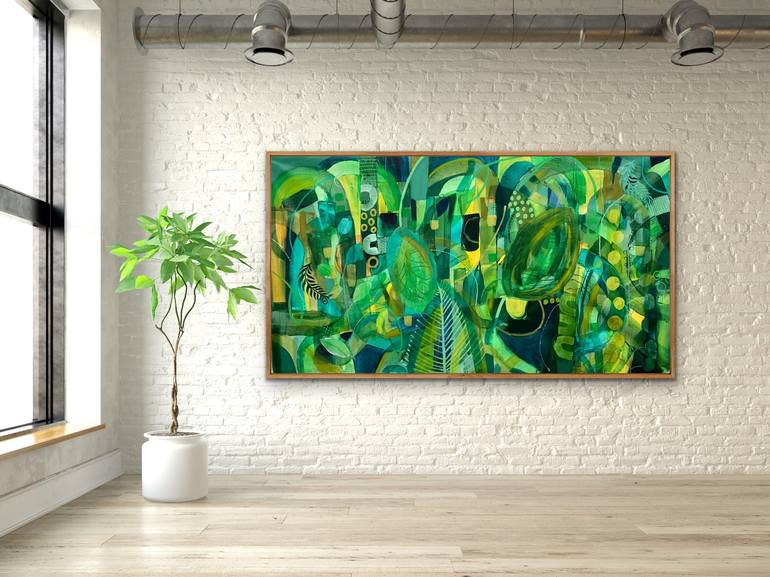 Original Abstract Painting by Rashna Hackett