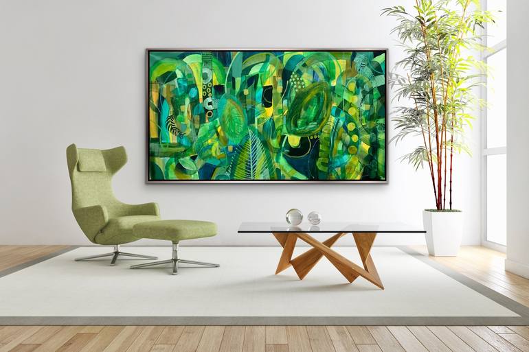 Original Abstract Painting by Rashna Hackett