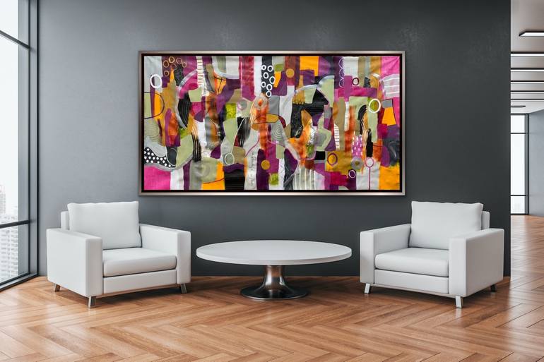 Original Abstract Painting by Rashna Hackett