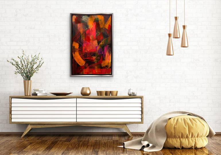 Original Abstract Painting by Rashna Hackett