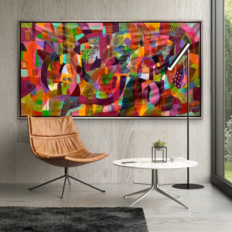 Original Abstract Painting by Rashna Hackett