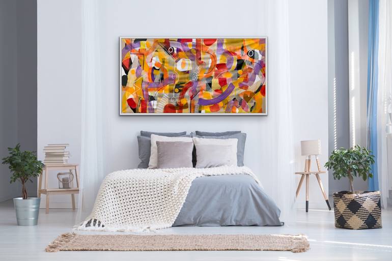 Original Abstract Painting by Rashna Hackett