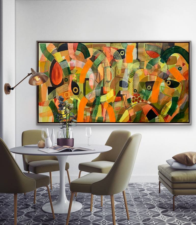 Original Abstract Painting by Rashna Hackett