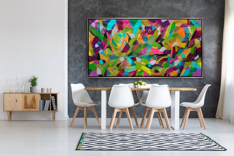 Original Abstract Painting by Rashna Hackett