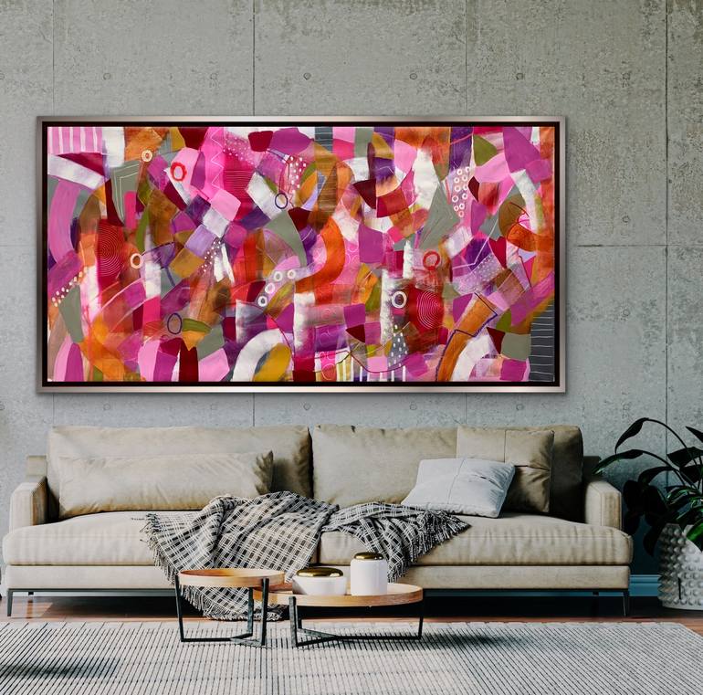 Original Abstract Painting by Rashna Hackett