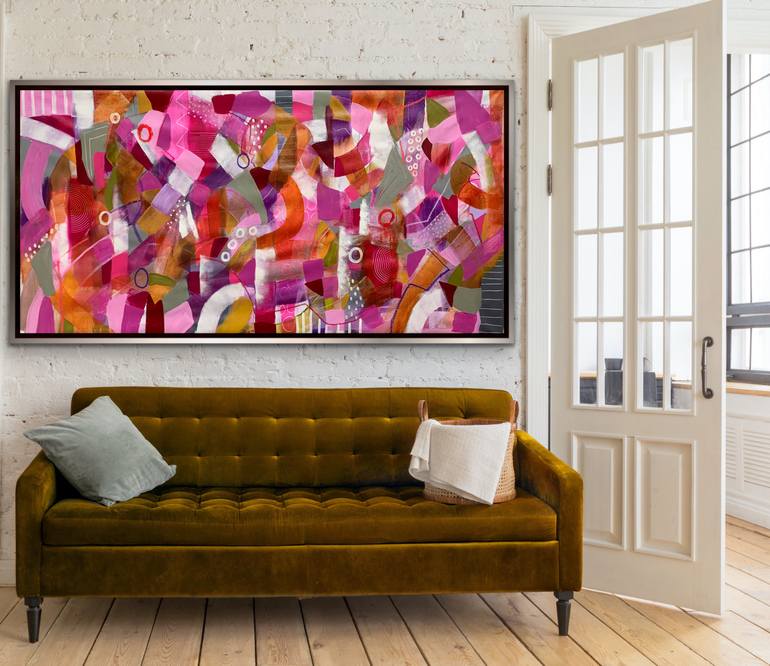 Original Abstract Painting by Rashna Hackett