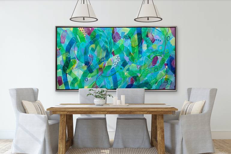 Original Abstract Painting by Rashna Hackett