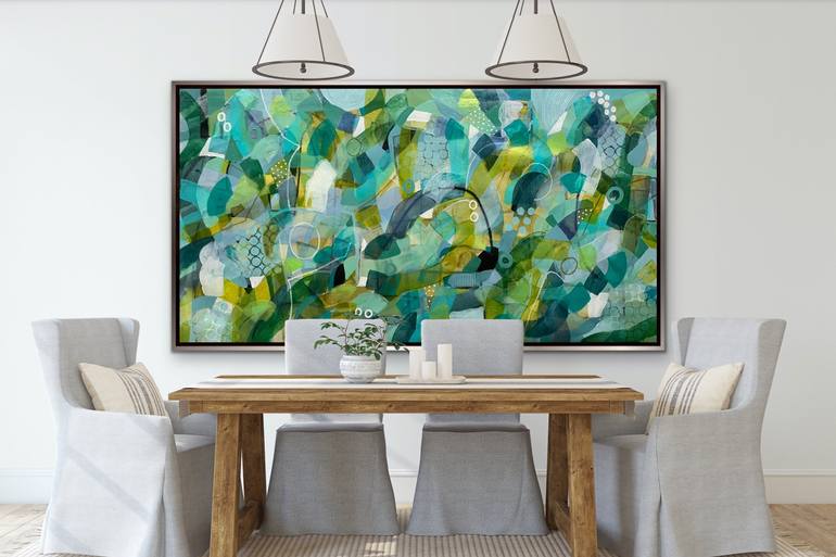 Original Abstract Painting by Rashna Hackett