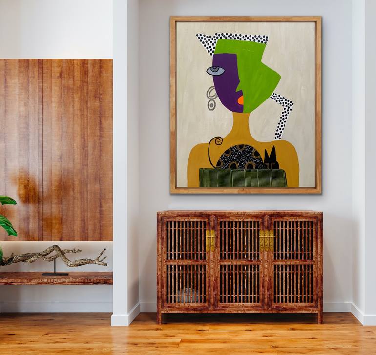 Original Contemporary Women Painting by Rashna Hackett