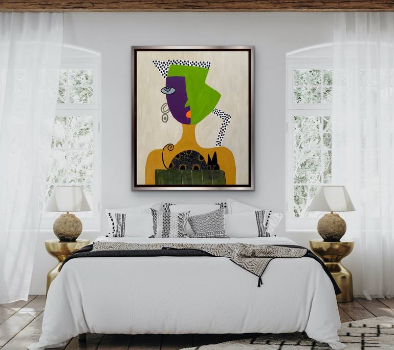 Original Contemporary Women Painting by Rashna Hackett