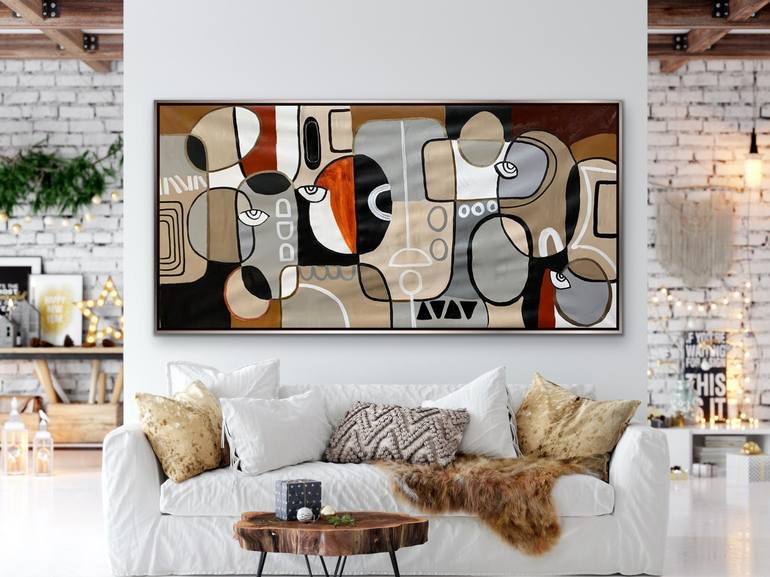 Original Abstract Painting by Rashna Hackett